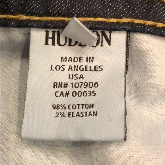 Hudson Flap Pocket Bootcut Ankle Jean in Elm - Picture 7 of 8